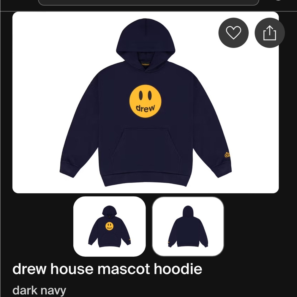 Drew house mascot hoodie genuine
